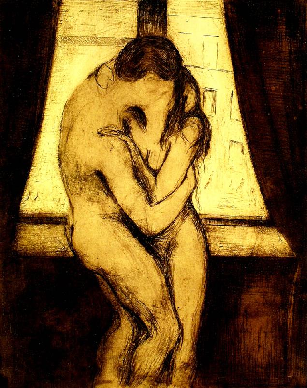 Edvard Munch kyssen